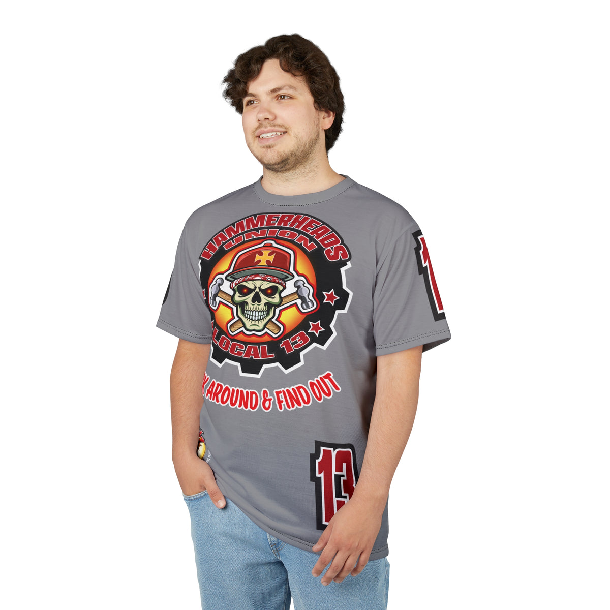 Hammerheads Union Local 13 Motorcycle Super T - Colourful High Visibility T-Shirts