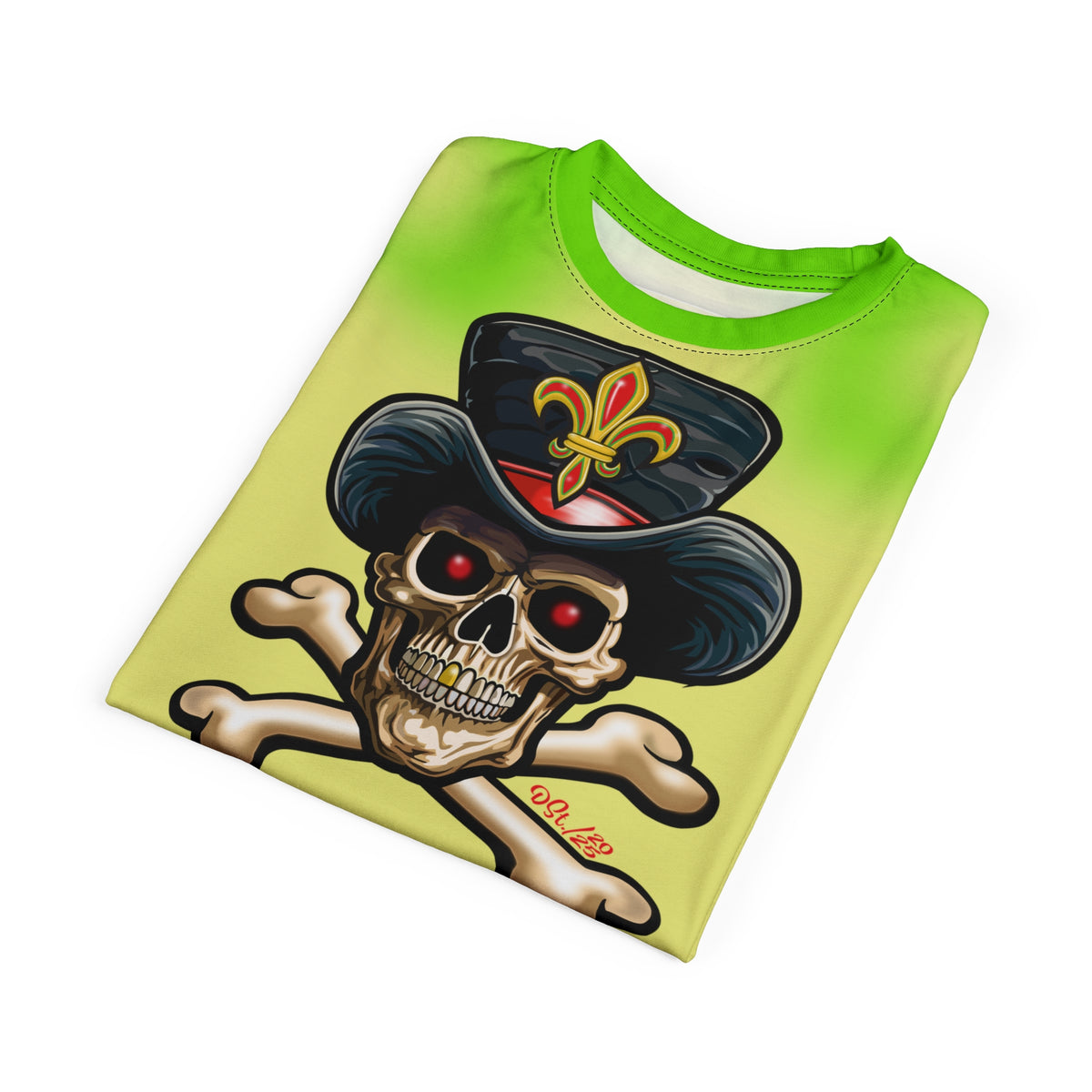 Voodoo Custom Motorcycles HIVIZ TYE DYE BLAST SUPER RIDING TEE - Look Cool, Ride Cool In our Finest Biker Riding Tee