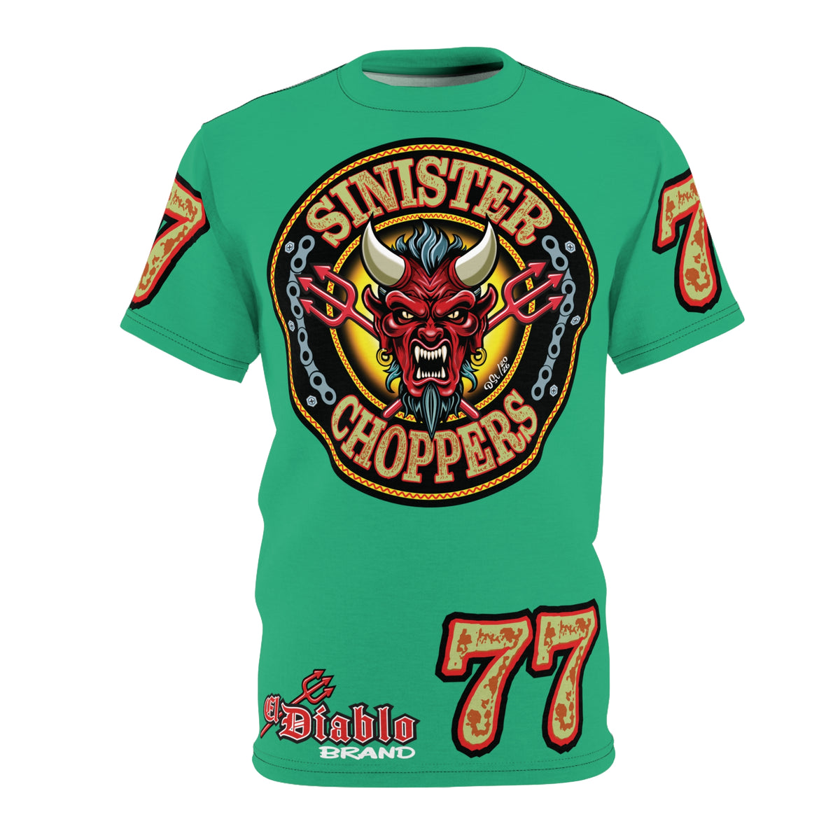 Sinister Choppers BIG D SPECIAL SUPER T— Ride Cool Look Cool in our Best Super Tee