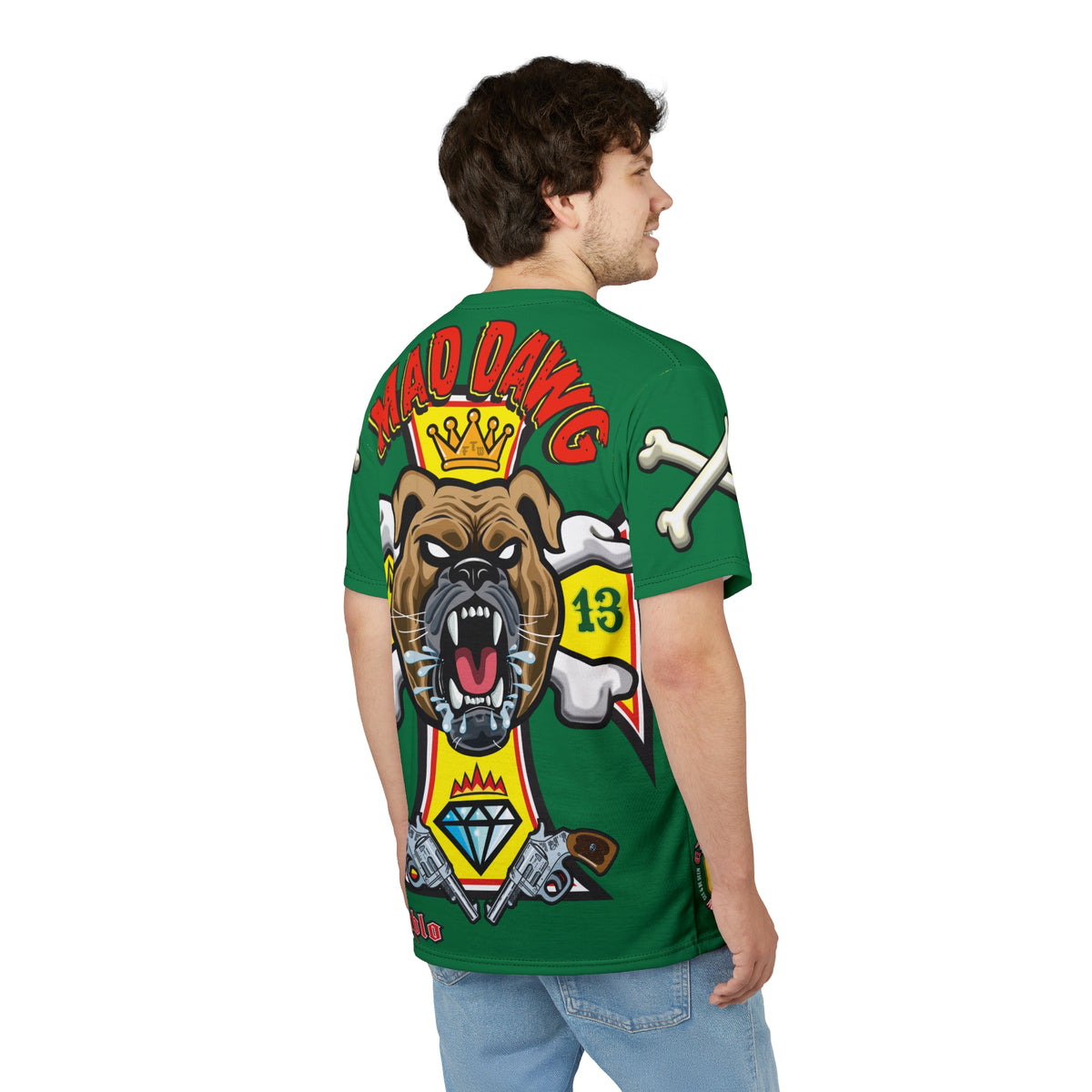 Mad Dawg FAFO HiViz Custom Motorcycle Riding Tee