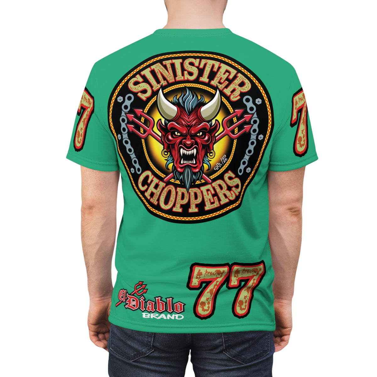 Sinister Choppers BIG D SPECIAL SUPER T— Ride Cool Look Cool in our Best Super Tee
