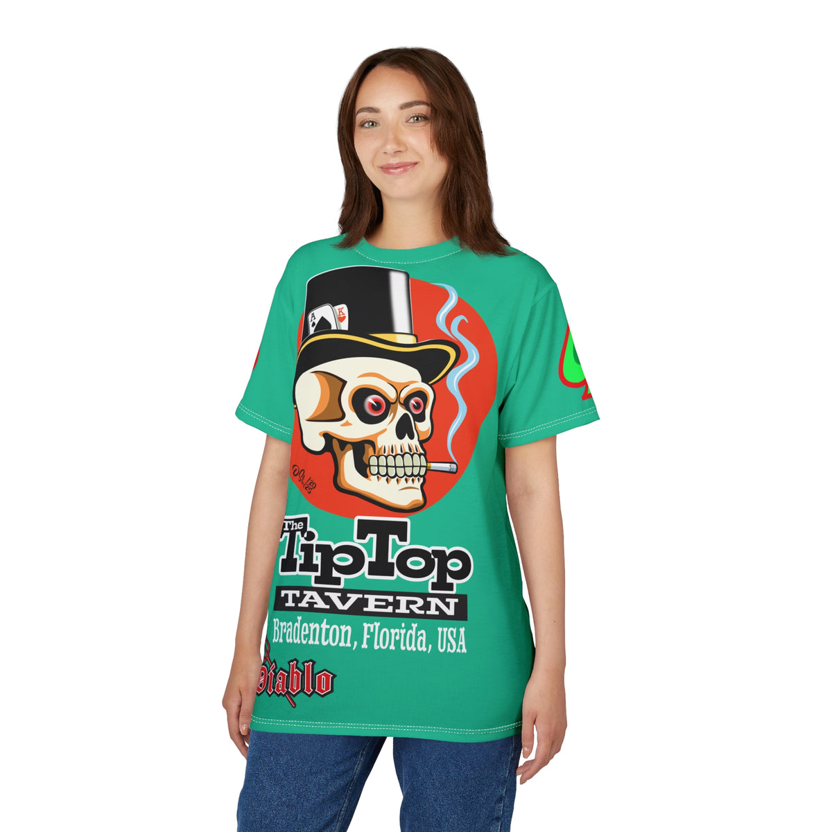 Tip Top Tavern Dive Bar Super Tee - America's Best Dive Bar, Bikes Beers Babes & Bros. - Biker Bar Tee