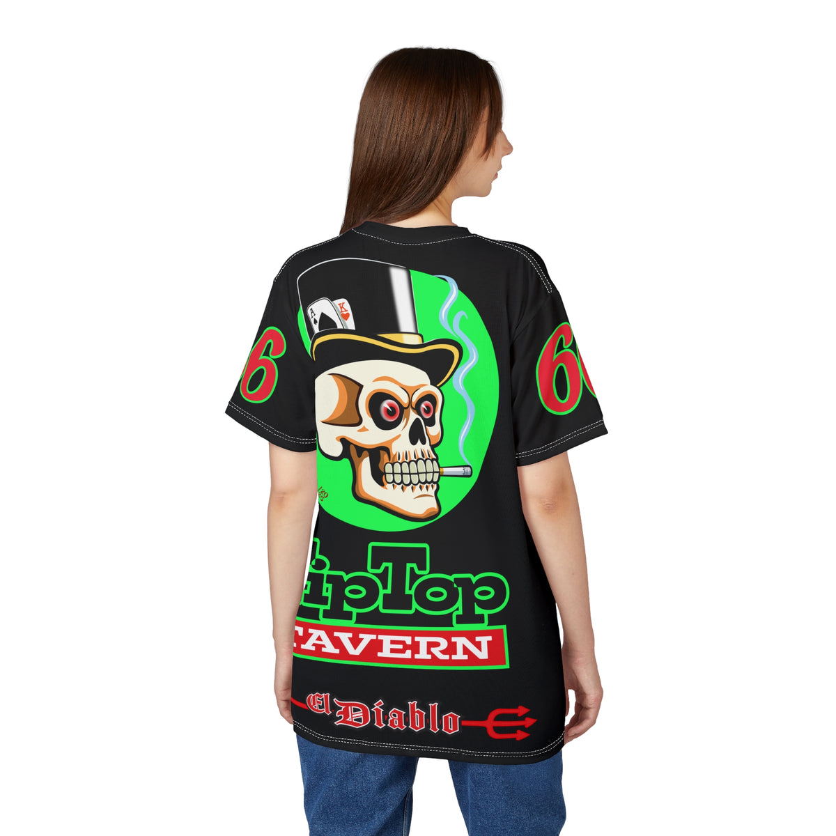 SRT Tip Top Tavern Dive Bar Super Riding Tee (*Limited Edition) - Florida's Best Dive Bar, Bikes Beers Babes & Bros. - Honouring Biker Bars