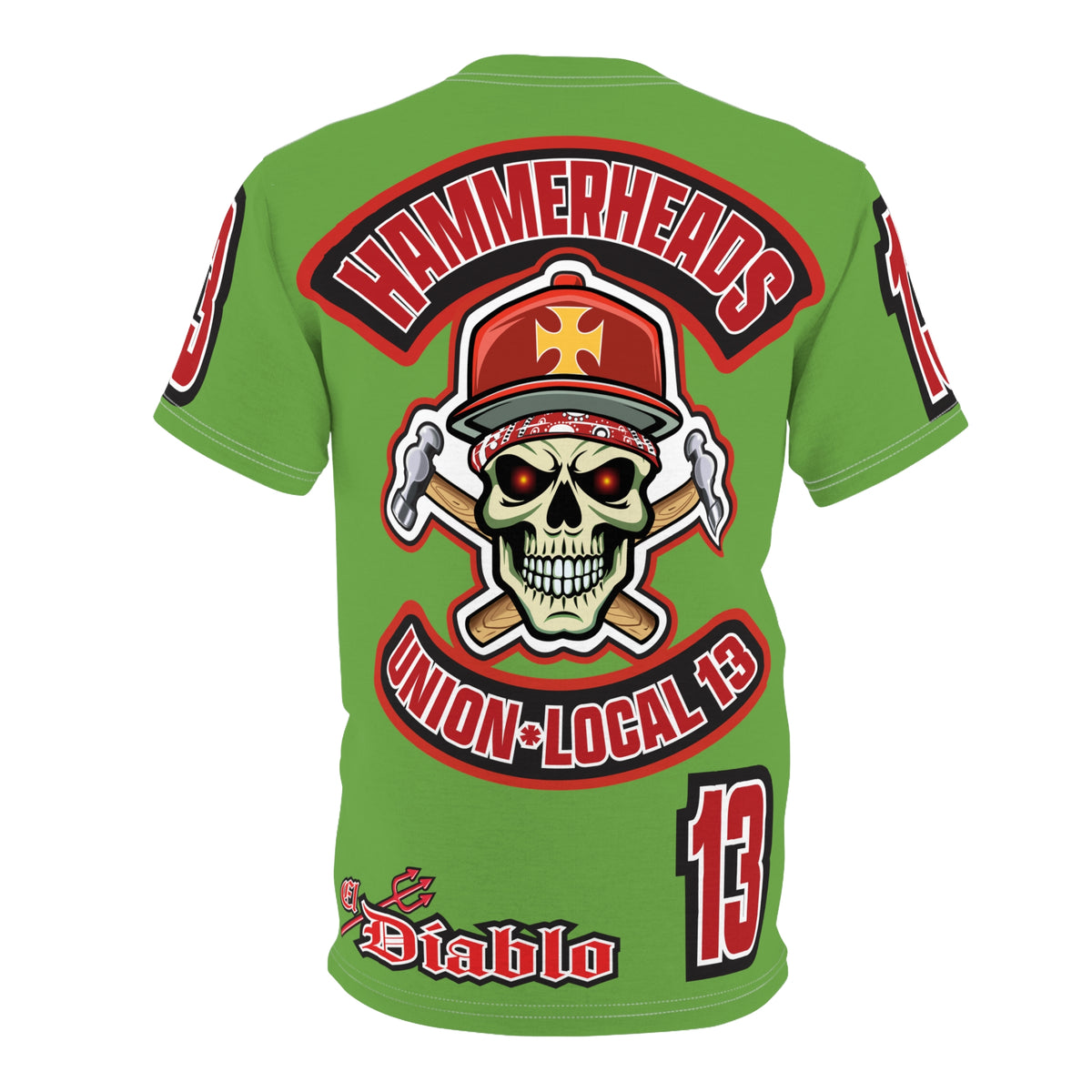 Hammerheads Union Local 13 FAFO Hardcore Biker Super Tee