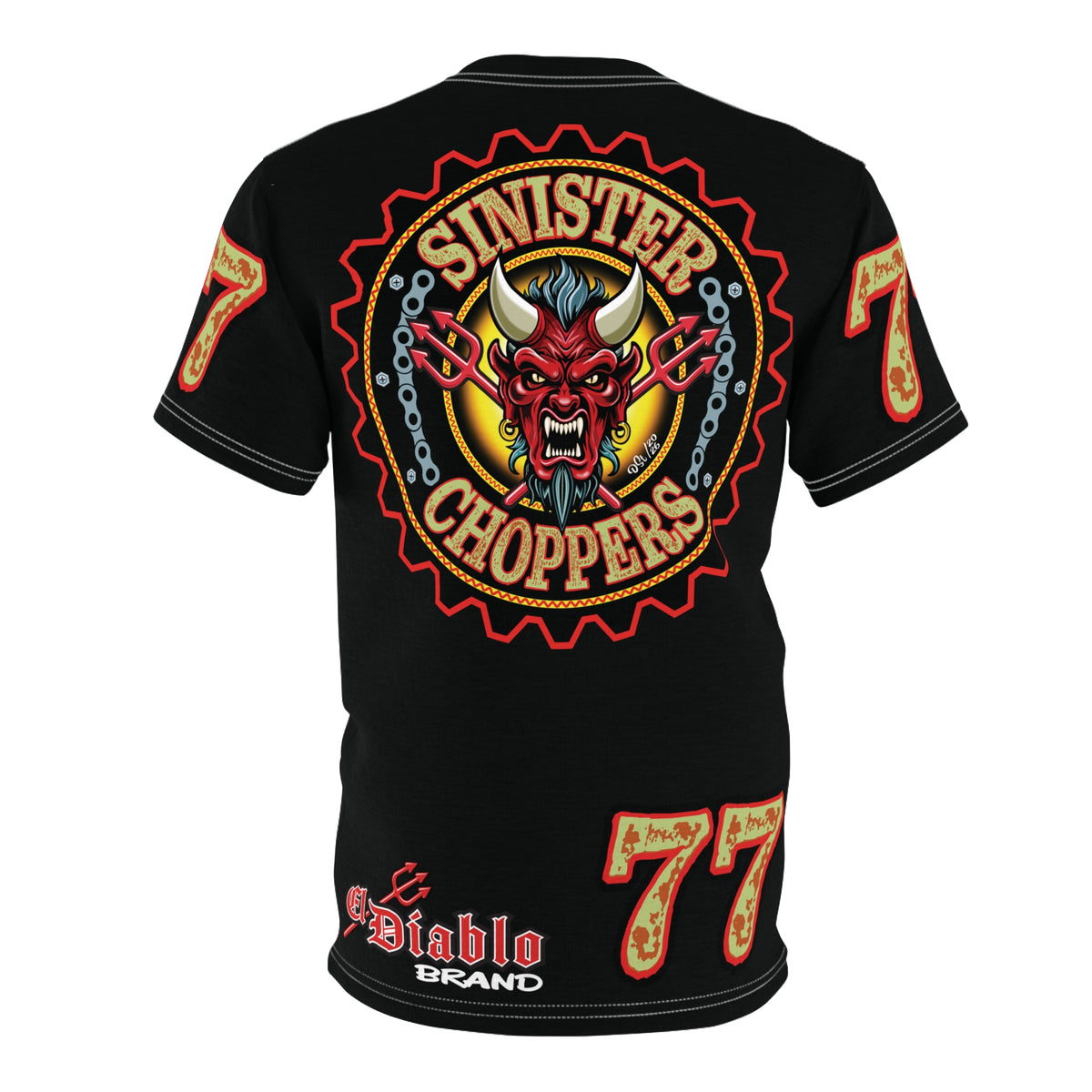 Sinister Choppers BLACKGEAR SPECIAL SUPER T— Ride Cool, Look Cool in our Best Super Tee