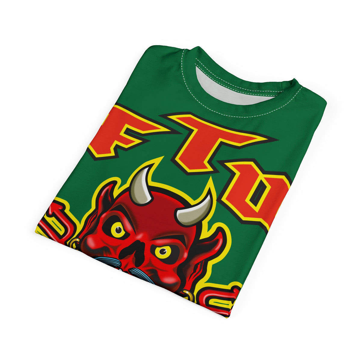 FTW Motorcycle Riders Super Tee - Edgy HiViz Colour Graphics - Show Your Attitude in Style