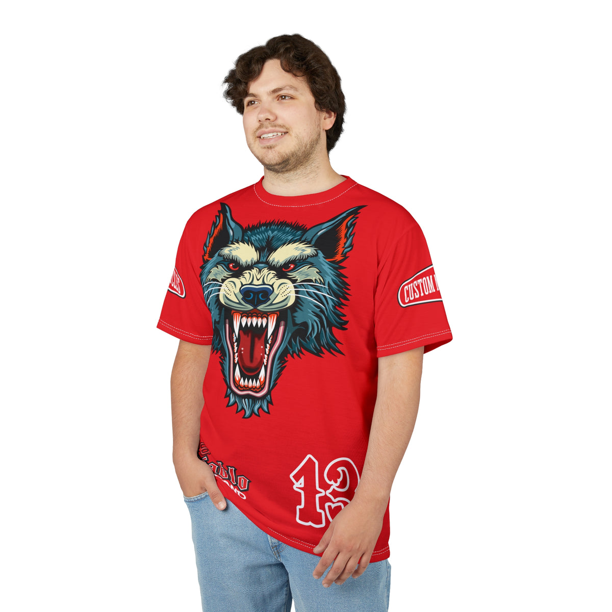 MWT Wolf Custom Motorcycles Super Tee — Viciously Cool High Performance Motorcycle Riding Shirt