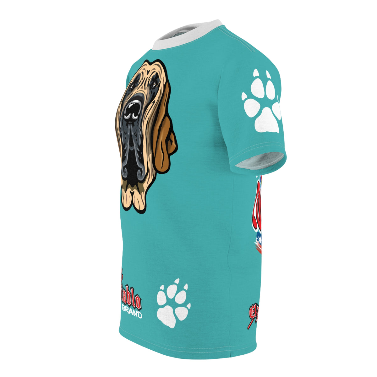 Copy of Country Rock Filas Graphic Super Tee — El Diablo Brand Paw Print T-Shirt 4Braylee