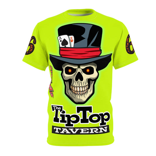 Very Special Tip Top Tavern Dive Bar HiViz Lumina Super Tee (*Limited Edition) - America's Best Dive Bar, Bikes Beers Babes & Bros. - Honouring Biker Bar Tee