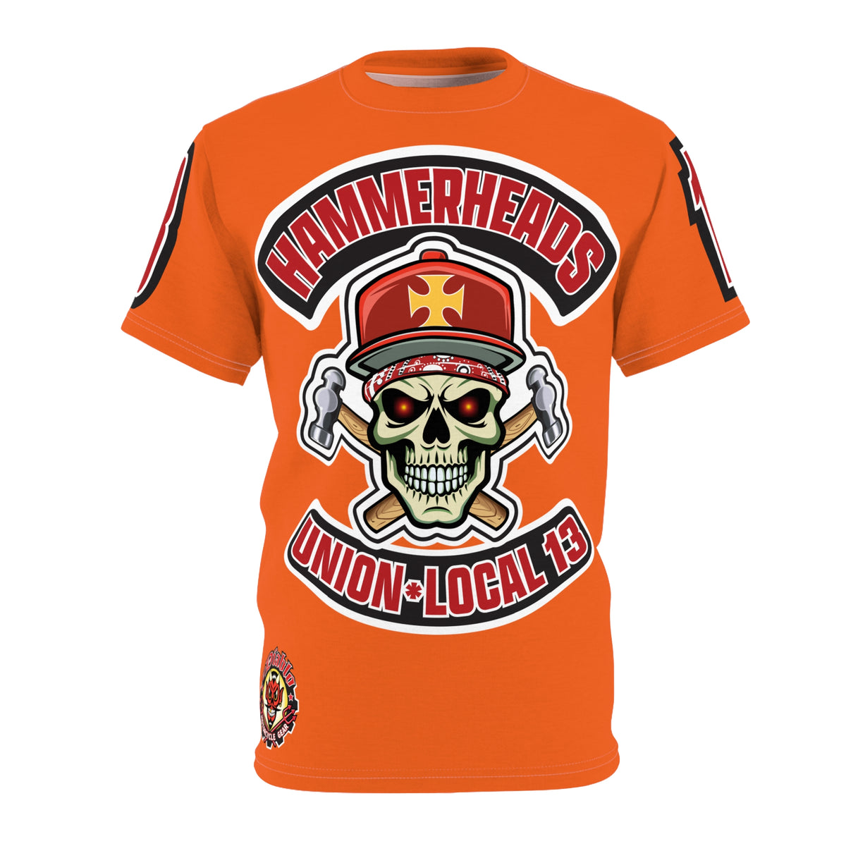 HammerHeads Union Local 13 - HiViz Unisex Riding Super Tee