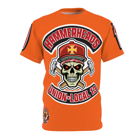 HammerHeads Union Local 13 - HiViz Unisex Riding Super Tee