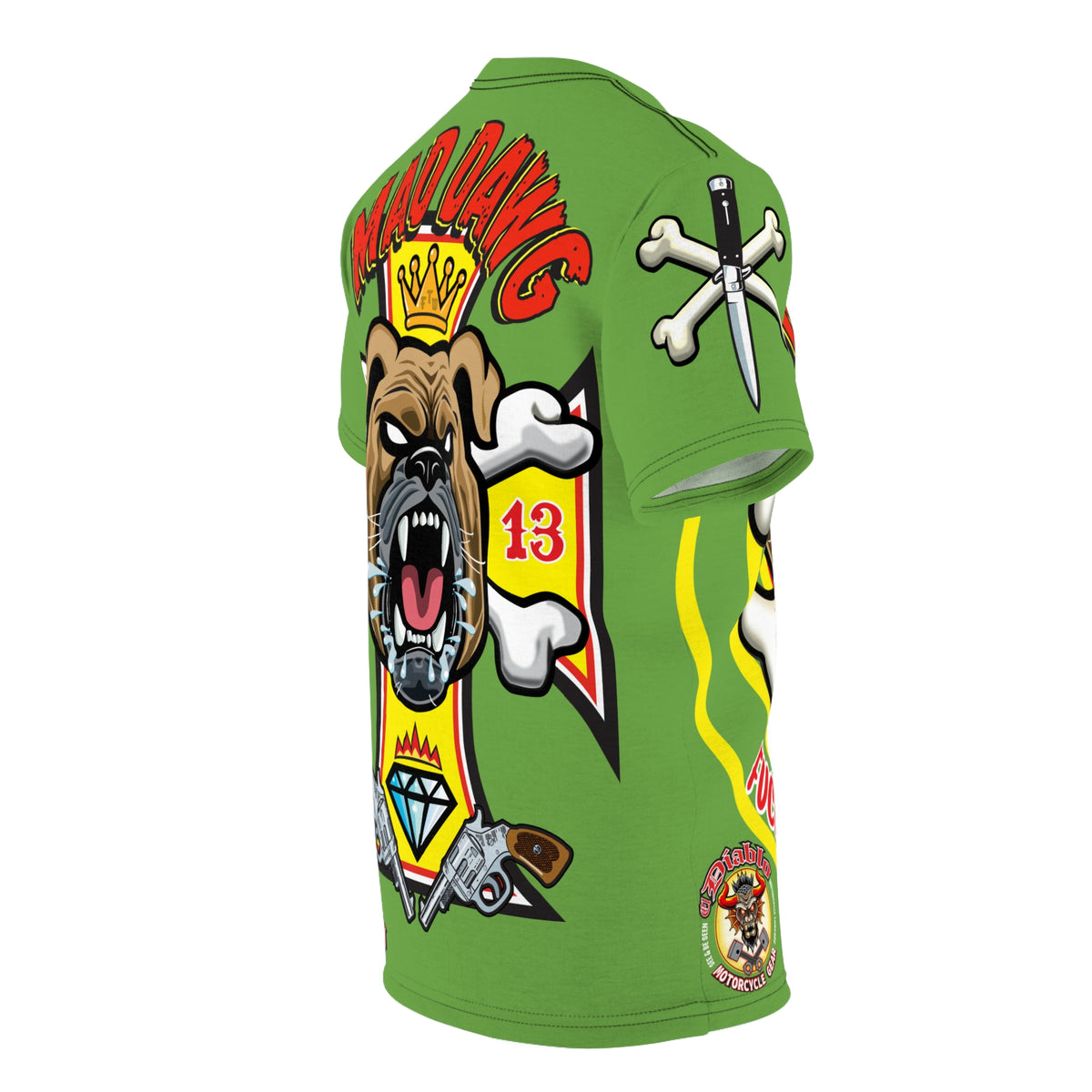 Mad Dawg HiViz Biker Super Tee - THE Perfect Touring T-Shirt