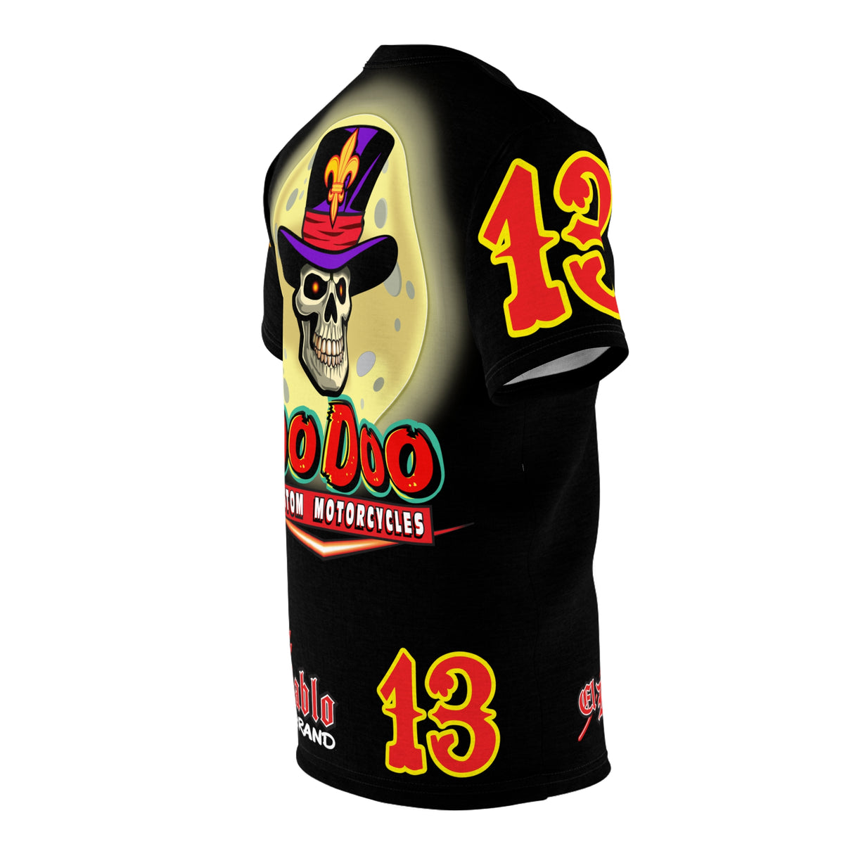 SRT VooDoo Custom Motorcycles Graphic Biker Tee - The Ultimate Riding Gear