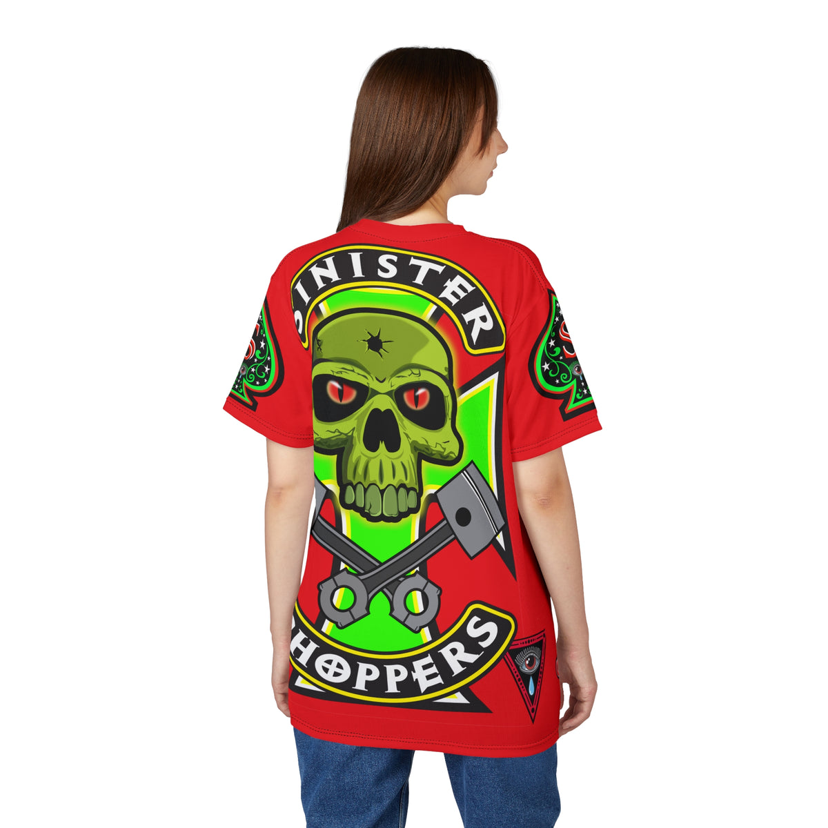 Sinister Choppers Red Baron Spectacular Road Warrior Super Tee