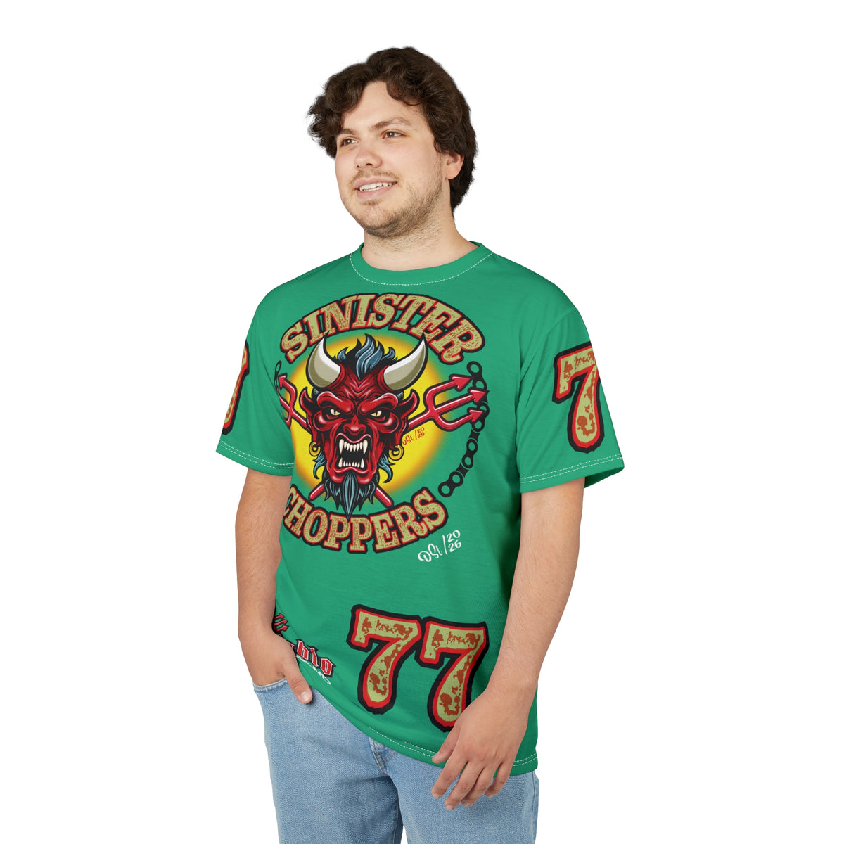 Sinister Choppers BIG D SPECIAL SUPER T— Ride Cool Look Cool in our Best Super Tee