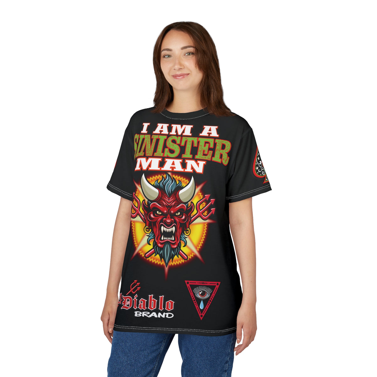Sinister Choppers SINISTER MAN SPECIAL MIDNIGHT EDITION SUPER TEE— Ride Cool, Look Cool in our Best Super Tee