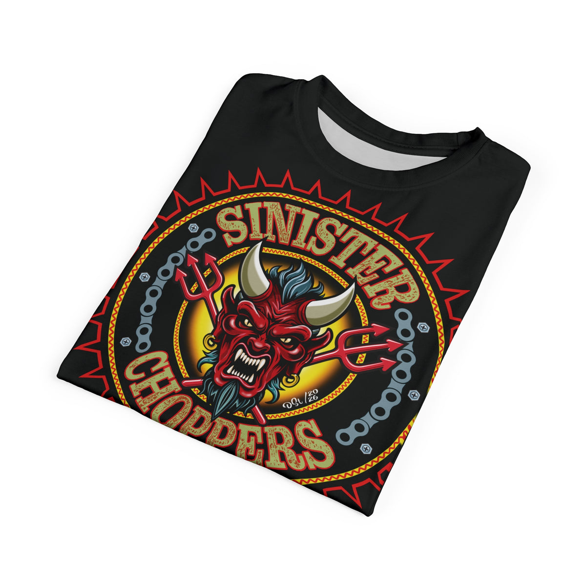 Sinister Choppers BLACKSTAR SPECIAL SUPER T— Ride Cool Look Cool in our Best Super Tee
