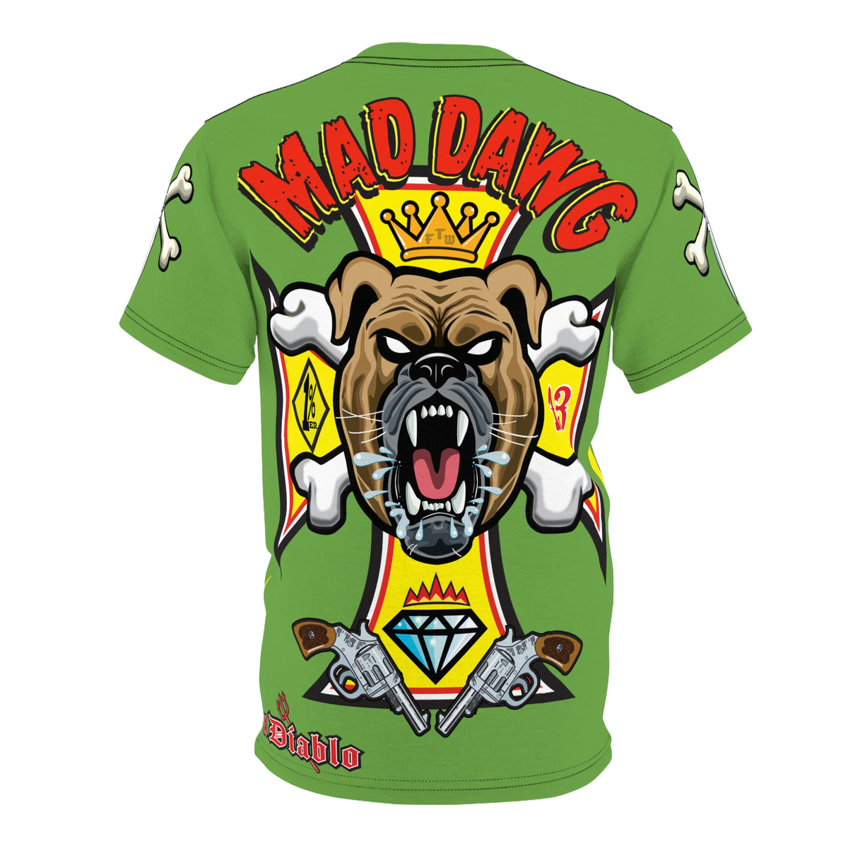 Mad Dawg HiViz Biker Super Tee - THE Perfect Touring T-Shirt