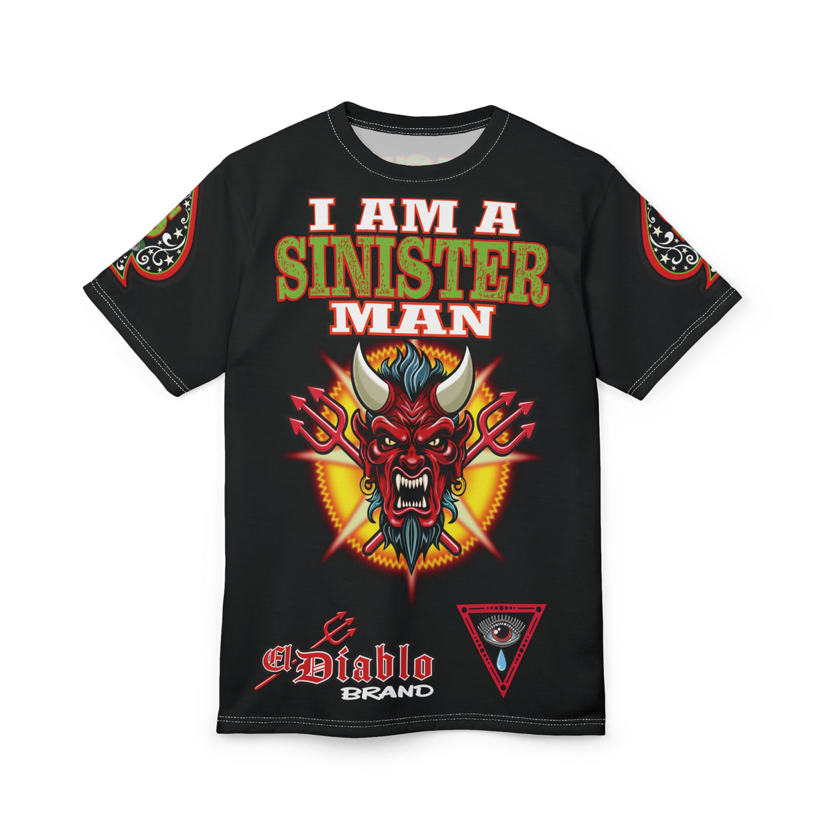 Sinister Choppers SINISTER MAN SPECIAL MIDNIGHT EDITION SUPER TEE— Ride Cool, Look Cool in our Best Super Tee