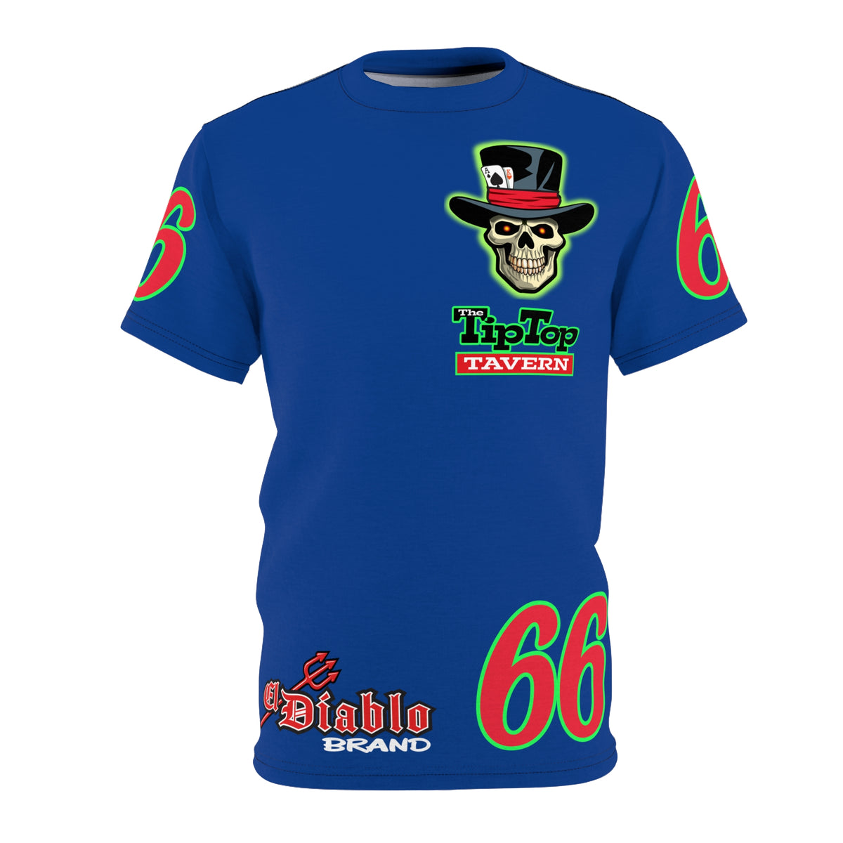 SRT Tip Top Tavern Dive Bar Super Riding Tee (*Limited Edition) - Florida's Best Dive Bar, Bikes Beers Babes & Bros. - Honouring Biker Bar Tee