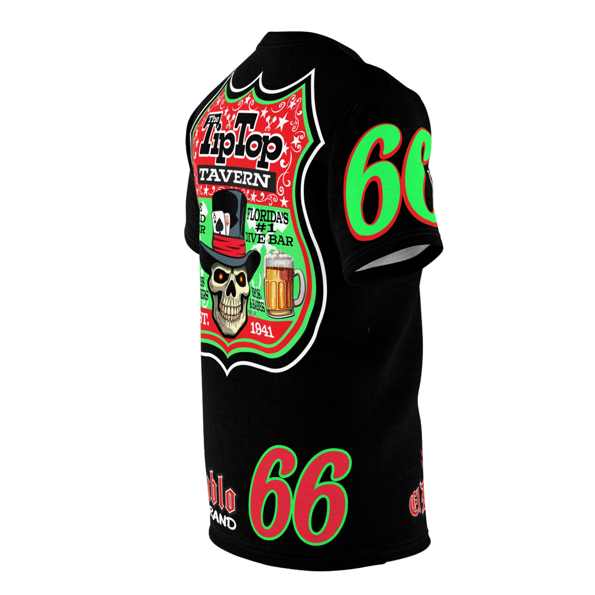 Tip Top Tavern Dive Bar Super Tee - America's Best Dive Bar - Bikes Beers Babes & Bros. -Remembering Jesse Biker Bar Tee