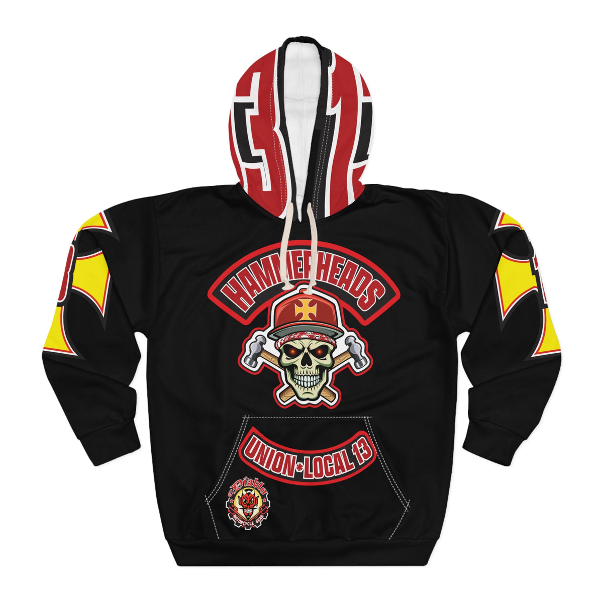 HoodZ Hammerheads Unisex Pullover Hoodie (AOP)