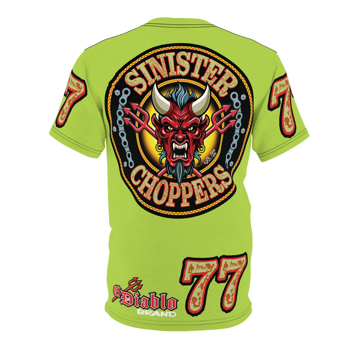 SRT Sinister Choppers HIVIZ SPECIAL SUPER RIDING TEE— Ride Cool Look Cool in our Best Super Tee