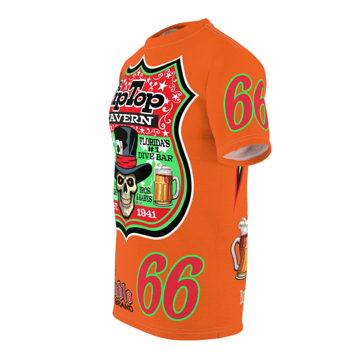 Tip Top Tavern Dive Bar Super Tee (*Limited Edition) - America's Best Dive Bar, Bikes Beers Babes & Bros. - Honouring Biker Bar Tee