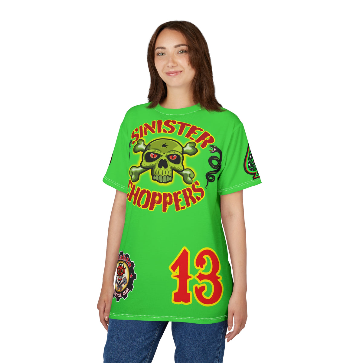 Very Special Sinister Choppers HiViZ Unisex Super Tee