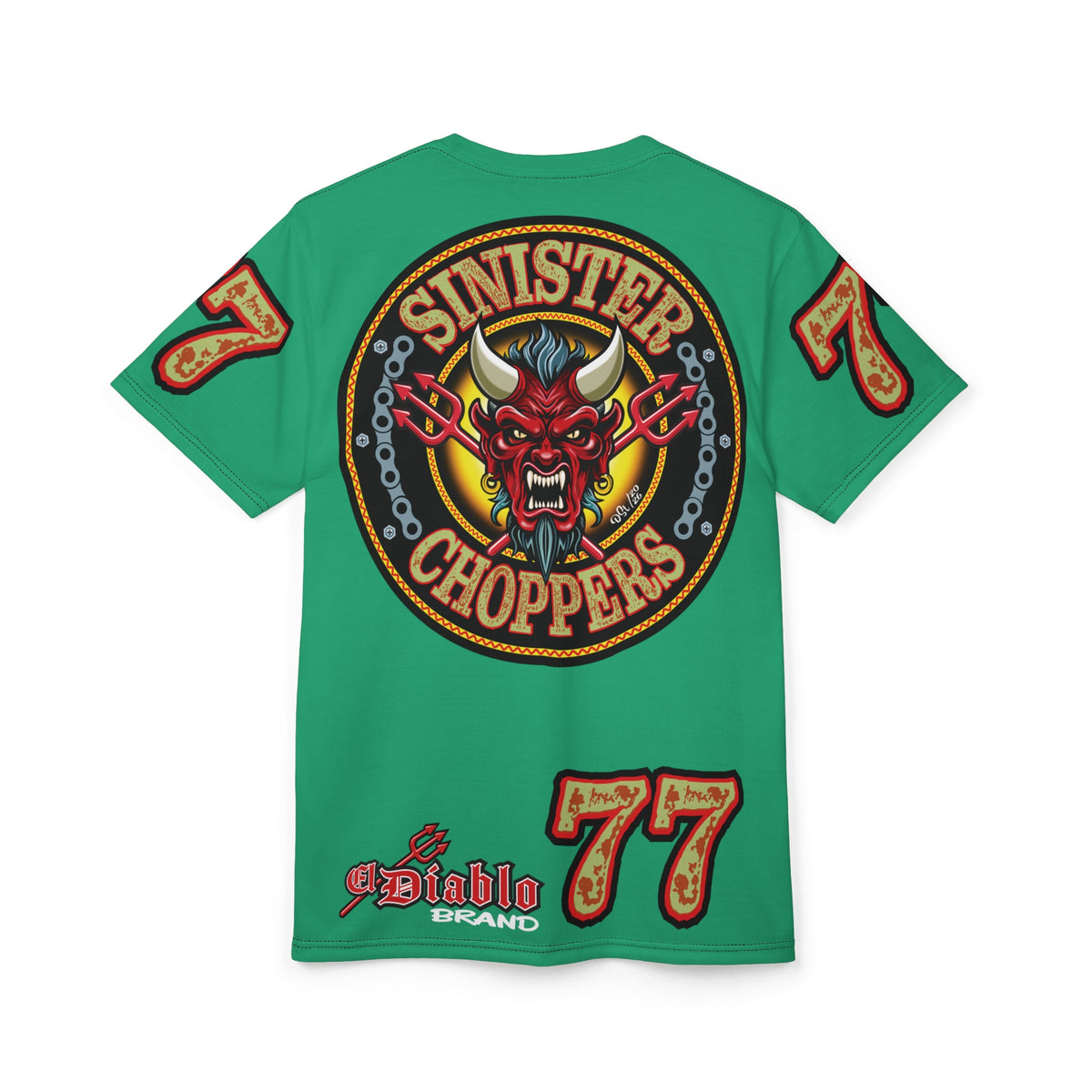 Sinister Choppers BIG D SPECIAL SUPER T— Ride Cool Look Cool in our Best Super Tee