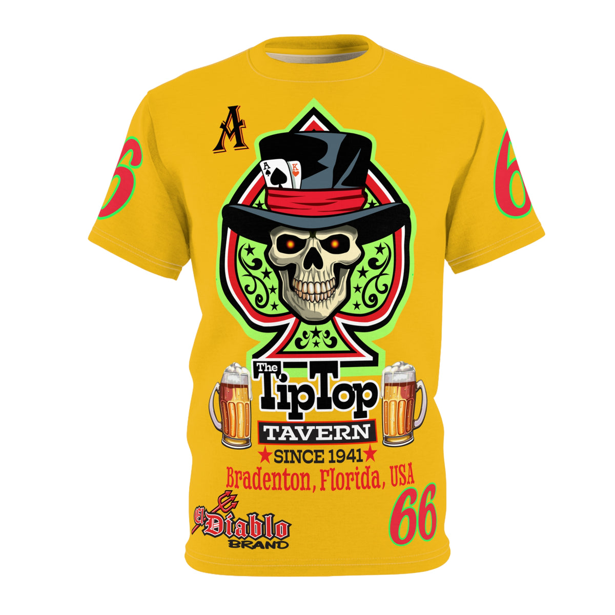 Tip Top Tavern Dive Bar Super Tee (*Limited Edition) - America's Best Dive Bar, Bikes Beers Babes & Bros. - Honouring Biker Bar Tee