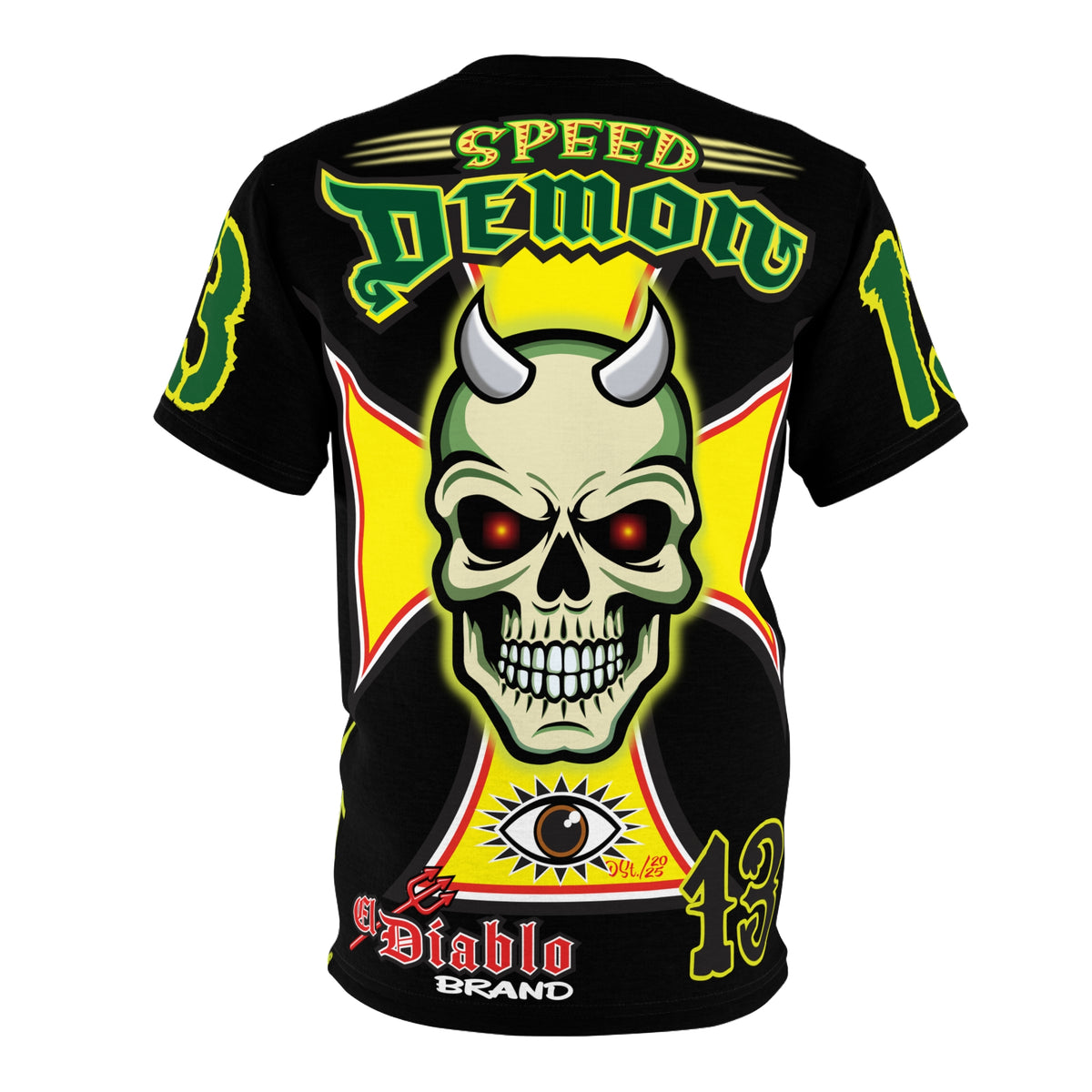 Speed Demon Bare Bones Super Tee - Badass Riding Gear