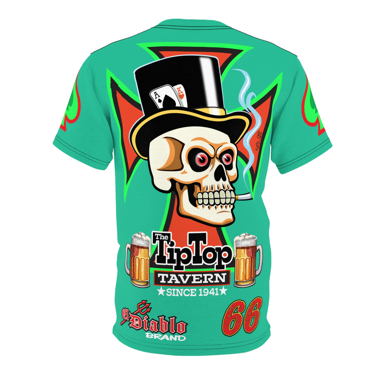 Tip Top Tavern Dive Bar Super Tee - America's Best Dive Bar, Bikes Beers Babes & Bros. - Biker Bar Tee