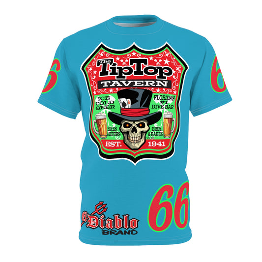 Tip Top Tavern Dive Bar Super Tee (*Limited Edition) - America's Best Dive Bar, Bikes Beers Babes & Bros. - Honouring Biker Bar Tee