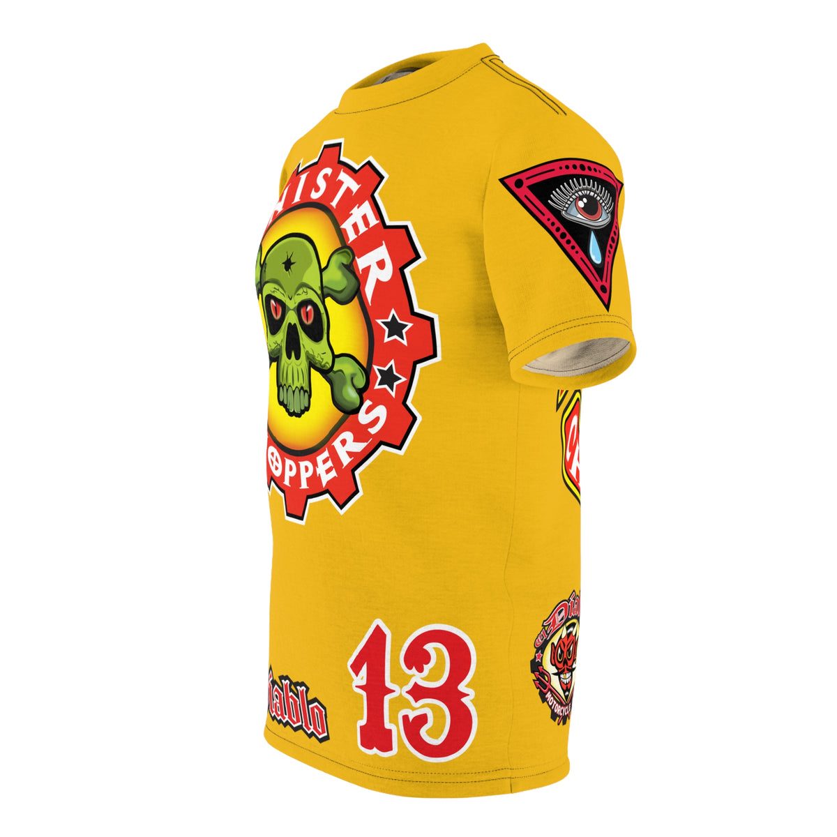 Sinister Choppers  Custom Designed HiViz Super Tee