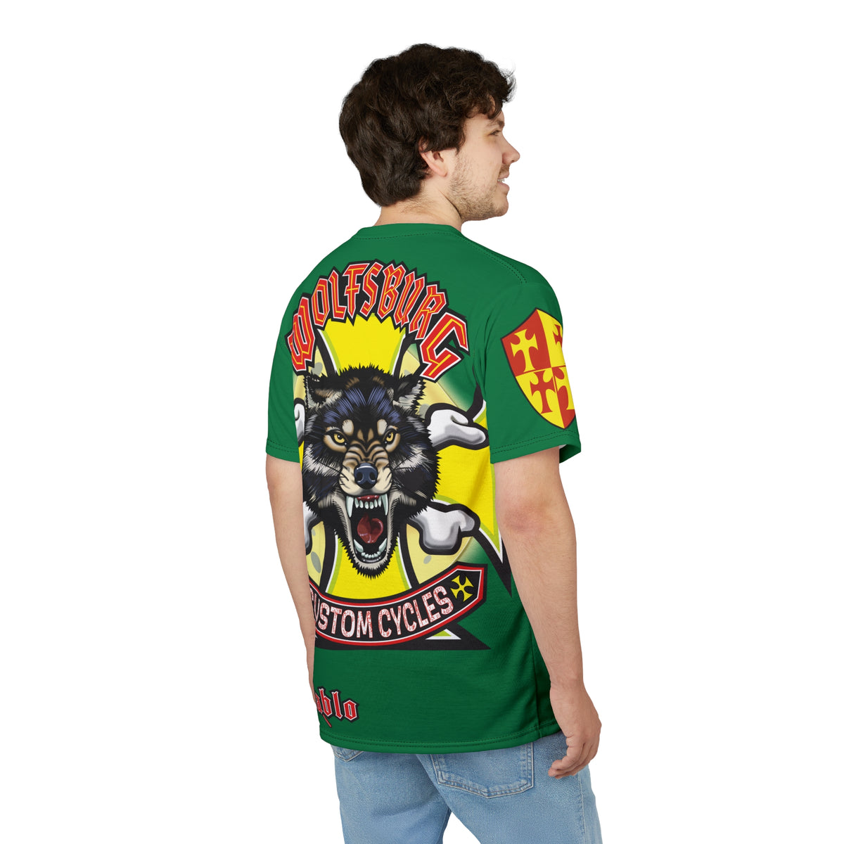 Wolfsburg Custom Cycles HiViz Super Tee - Ultimate in Riding Comfort