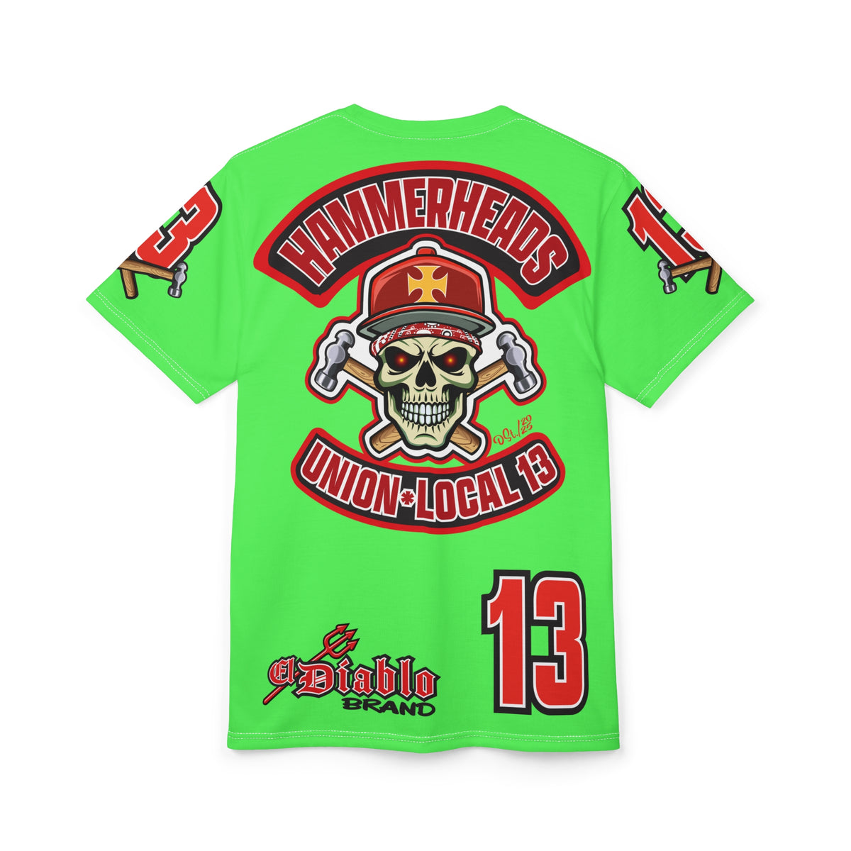 Very Special Hammerheads Union Tee — SoCal Local 519 Lumina HiViZ Graphic T-Shirt