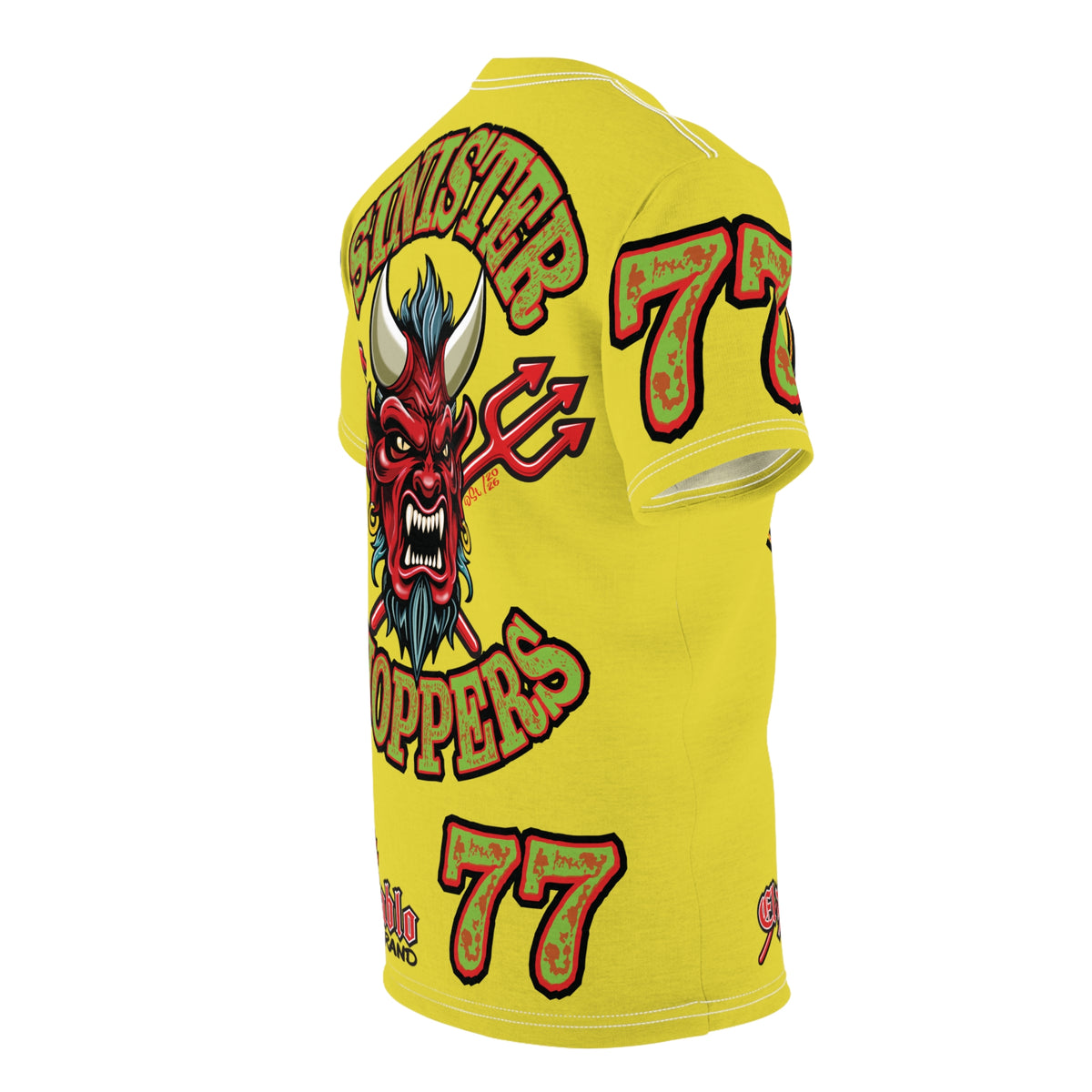 VERY Special HIVIZ Sinister Choppers BIG D SUPER T— Ride Cool, Look Cool in our Best Super Tee
