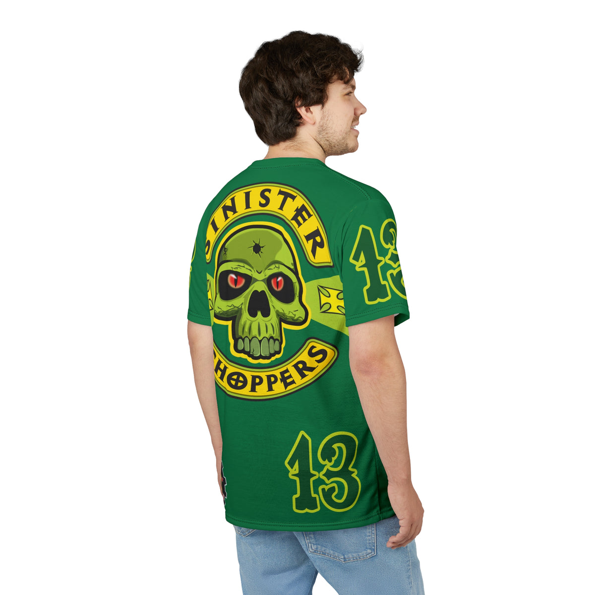 Sinister Choppers - HiViZ Super Tee - Spectacular Custom Motorcycle Riding Gear