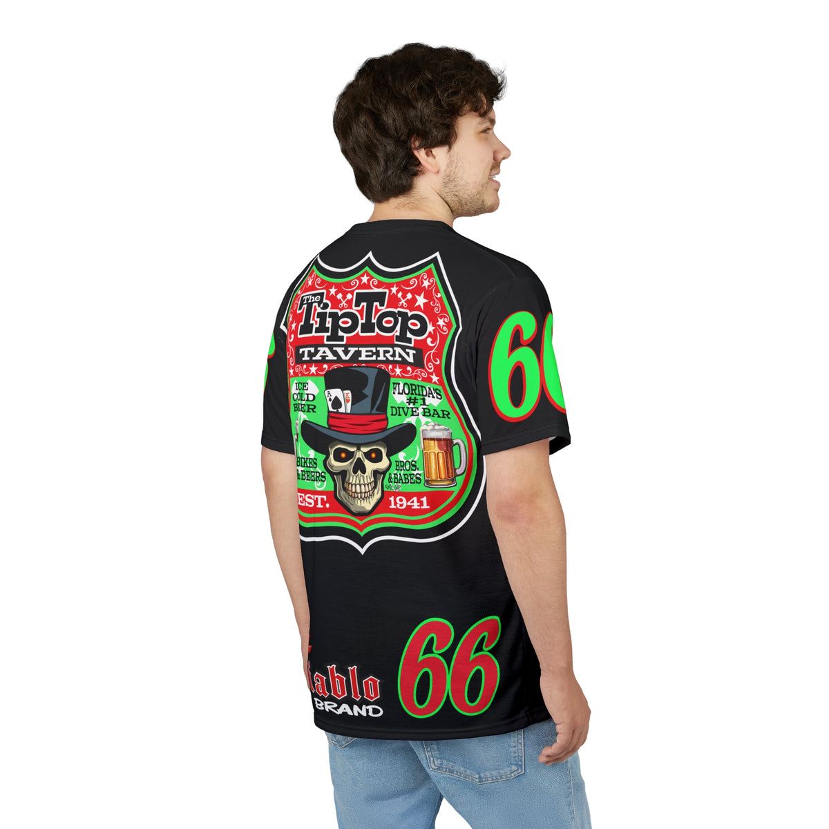 Tip Top Tavern Dive Bar Super Tee - America's Best Dive Bar - Bikes Beers Babes & Bros. -Remembering Jesse Biker Bar Tee