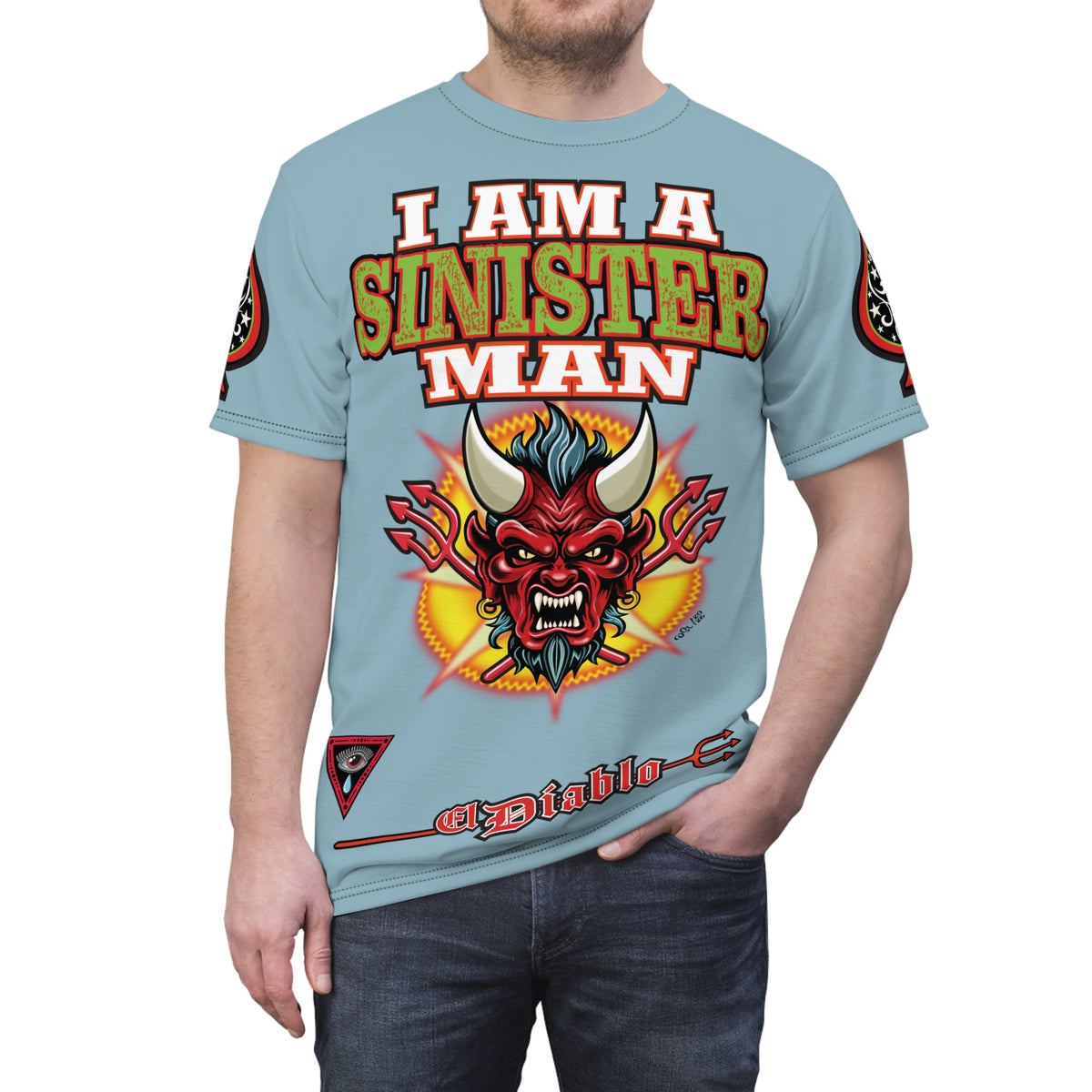 Sinister Choppers SINISTER MAN SPECIAL EDITION SUPER TEE— Ride Cool, Look Cool in our Best Super Tee