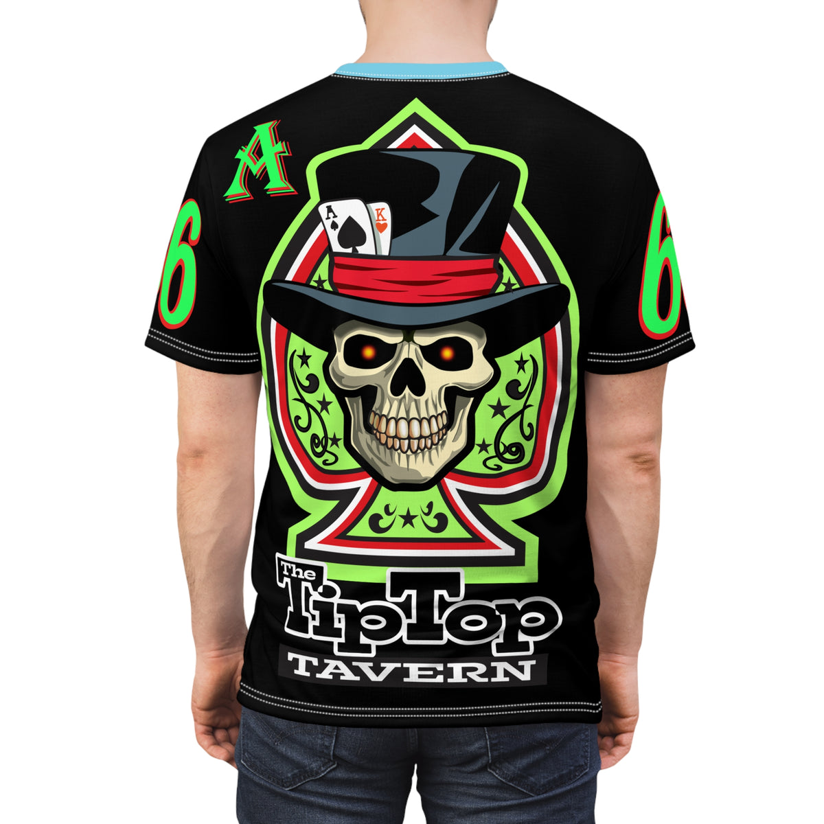 Tip Top Tavern Ace of Spades Super Tee - America's Best Dive Bar - Bikes Beers Babes & Bros.