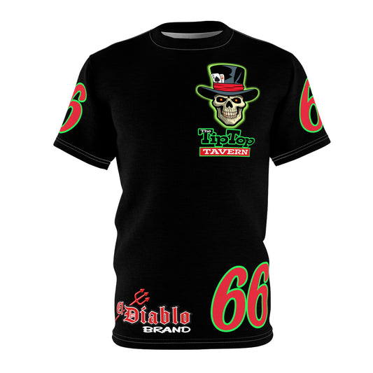 SRT Tip Top Tavern Dive Bar Super Riding Tee (*Limited Edition) - Florida's Best Dive Bar, Bikes Beers Babes & Bros. - Honouring Biker Bar Tee