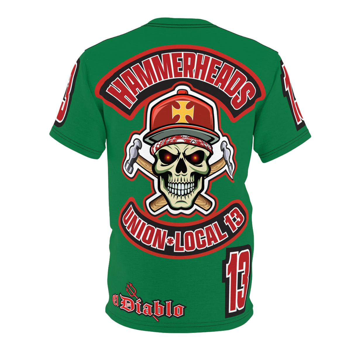 Hammerheads Union Local 13 - Special Wicking Material for Cool Riding Comfort