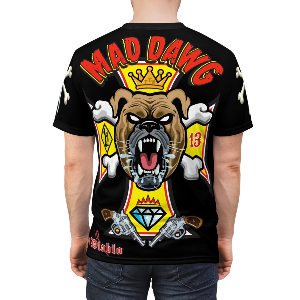 Mad Dawg HiViz Biker Super Tee - THE Perfect Touring T-Shirt