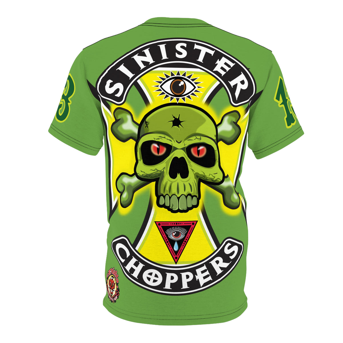 Sinnister Choppers FHiViz HiViz Motorcycle Riders Super Tee