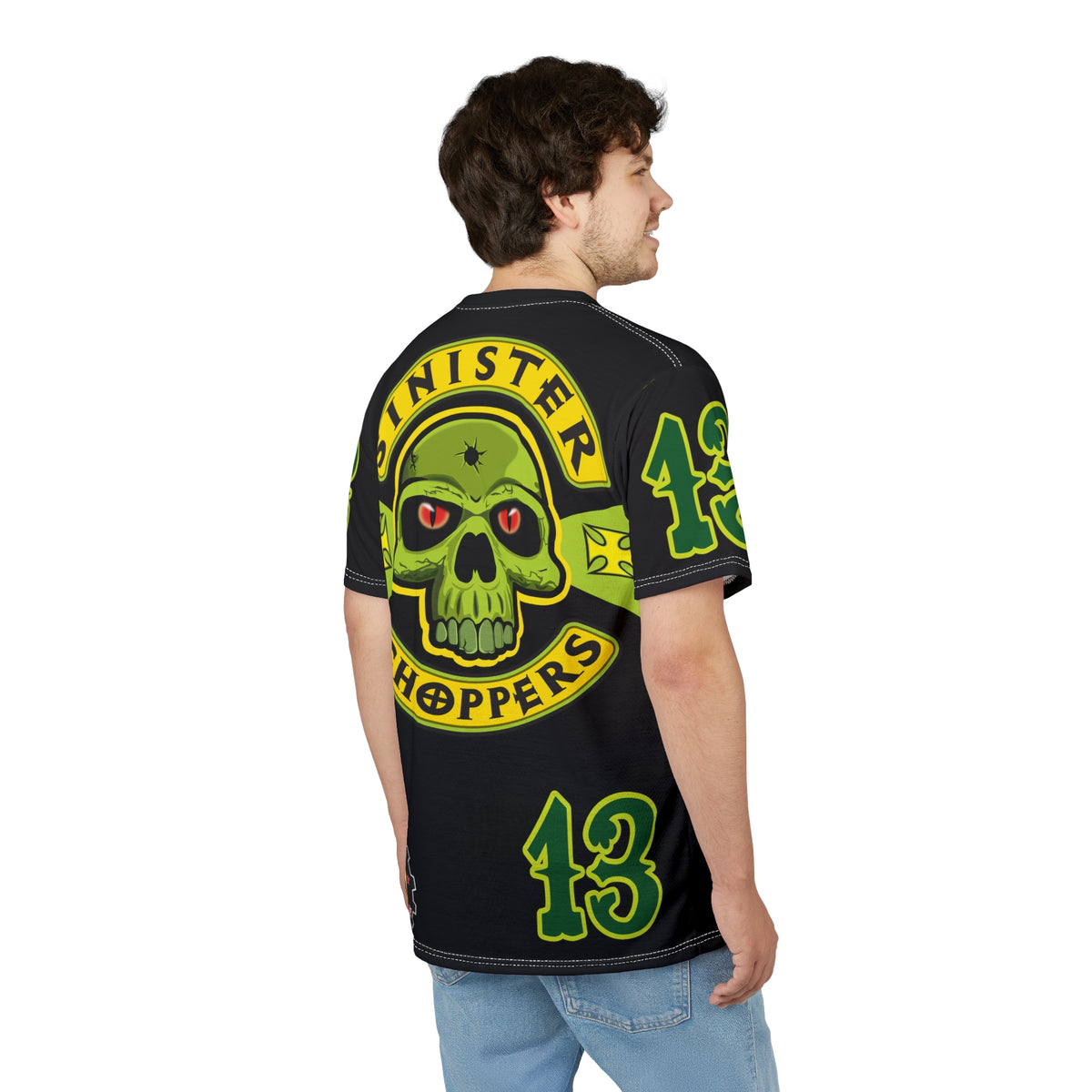 Sinister Choppers - HiViZ Super Tee - Spectacular Custom Motorcycle Riding Gear