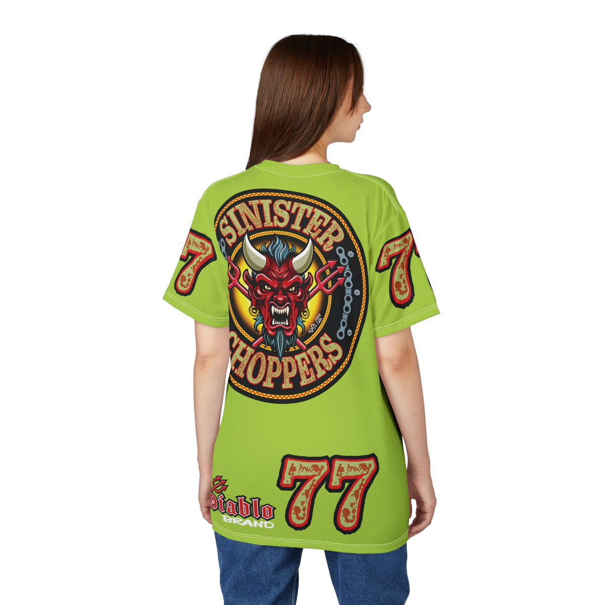 SRT Sinister Choppers HIVIZ SPECIAL SUPER RIDING TEE— Ride Cool Look Cool in our Best Super Tee