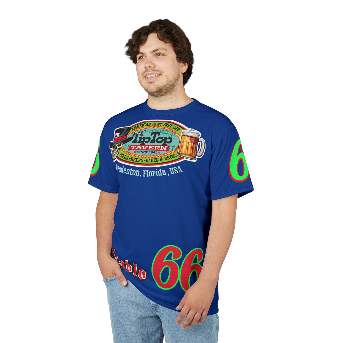 Tip Top Tavern Ace of Spades Super Tee - America's Best Dive Bar - Bikes Beers Babes & Bros.