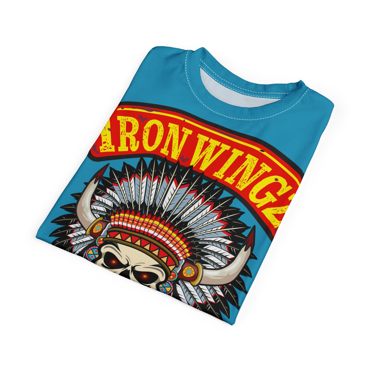 Iron Wingz Garage HiViZ Motorcycle Rider Super Tee